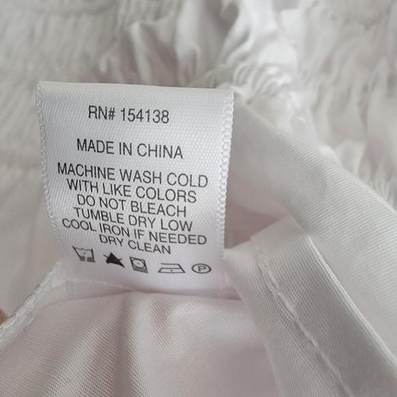 STAUD Jill Smocked Top size L NWT - Picture 8 of 9